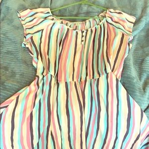 Summer light fun dress. XL